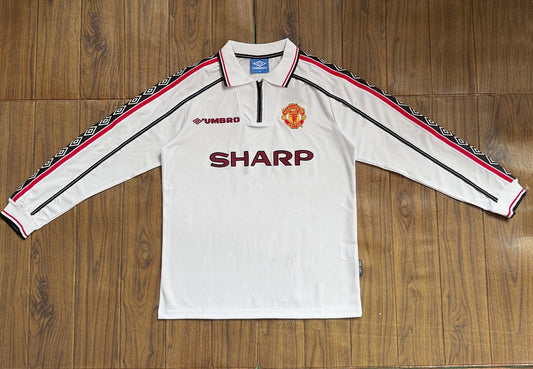 Manchester United 98/99 Anniversary Long Sleeve Football Shirt