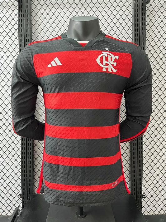 Flamengo 24/25 Long Sleeve Football Shirt