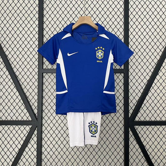Brazil 2002 Away Football Shirt