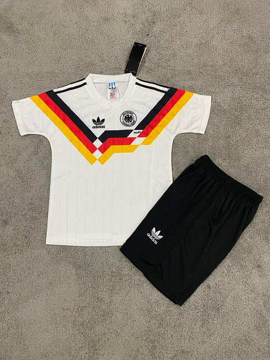 Kids Retro Germany 1990 Football Shirt