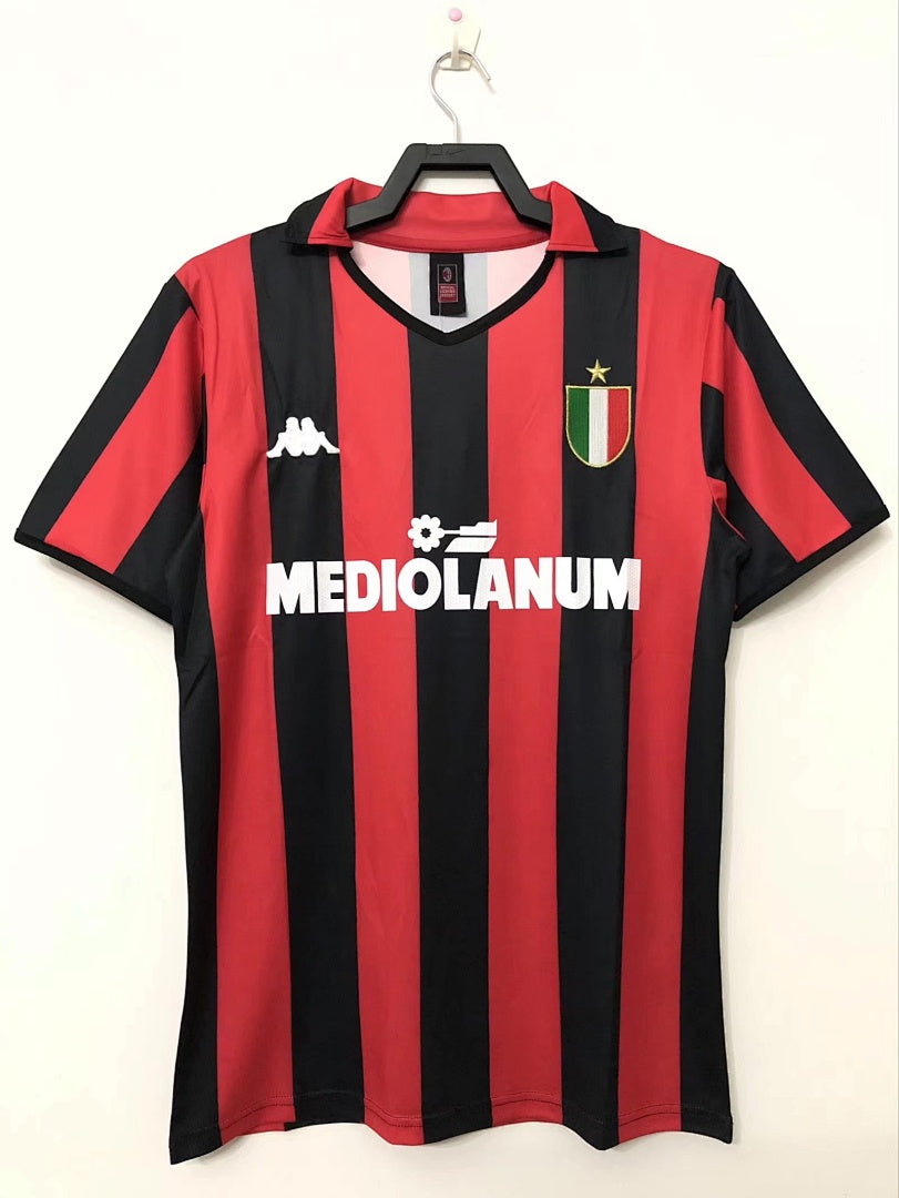 AC Milan 88/89 Home Football Shirt