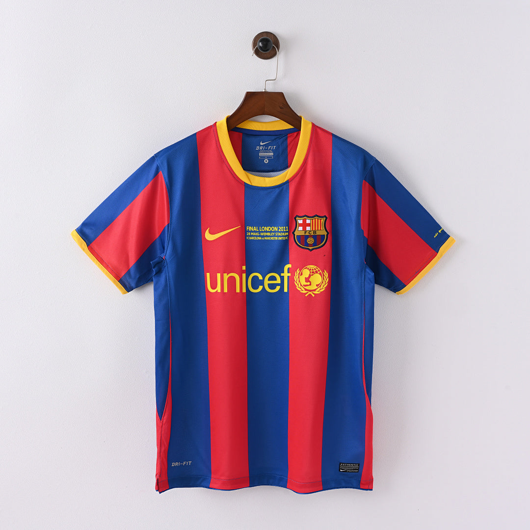 Barcelona 10/11 Home Football Shirt