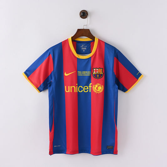 Barcelona 10/11 Home Football Shirt