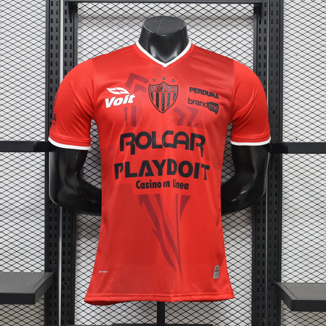 S XL 26/27 Away Red Player Version Football Shirt