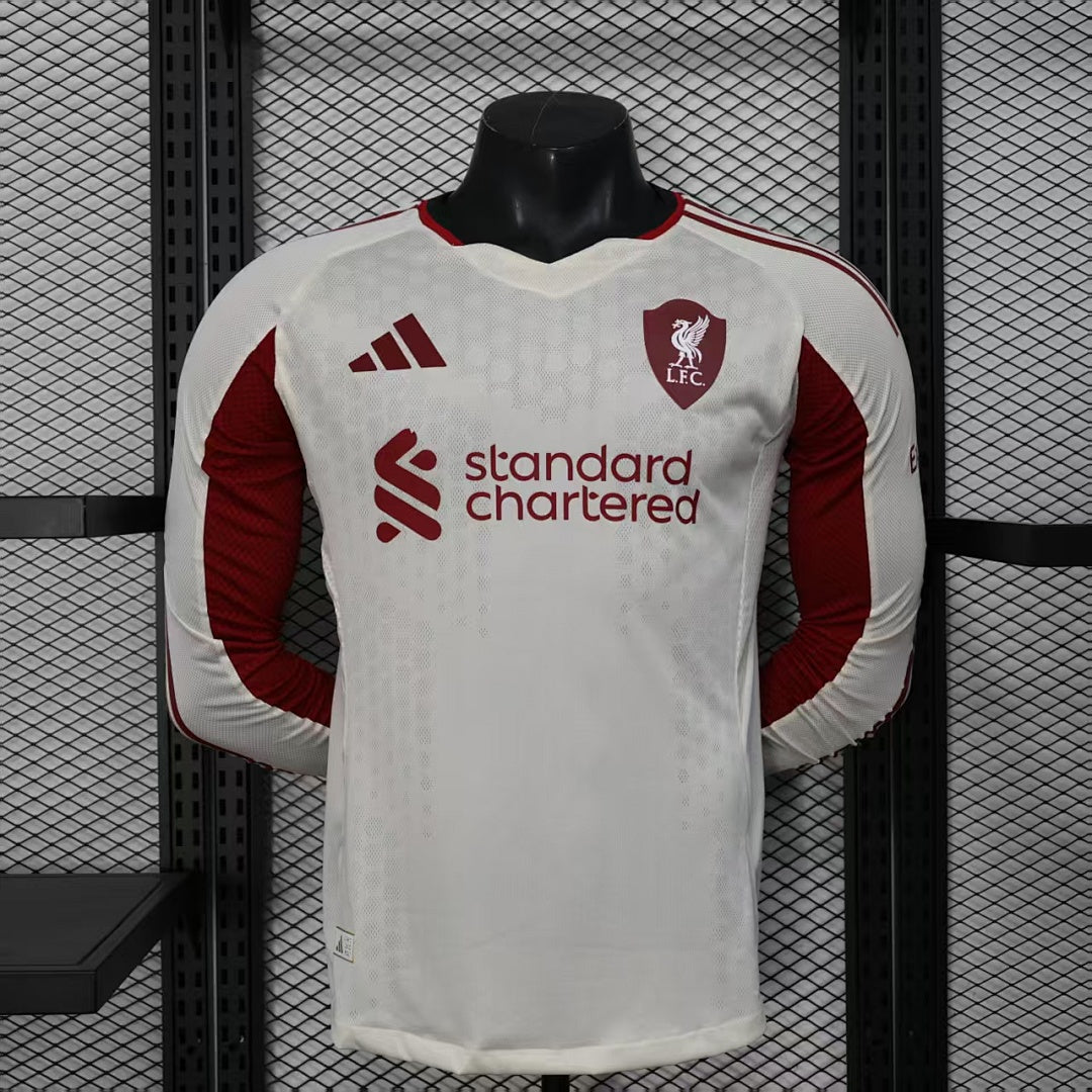 Liverpool 25/26 Away Long Sleeve Football Shirt