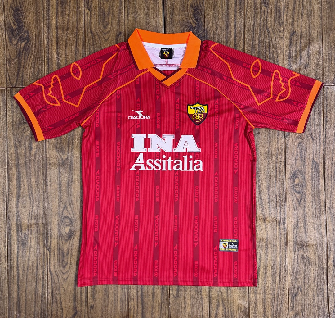 Roma 99/00 Home Football Shirt