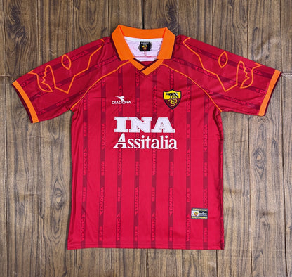 Roma 99/00 Home Football Shirt