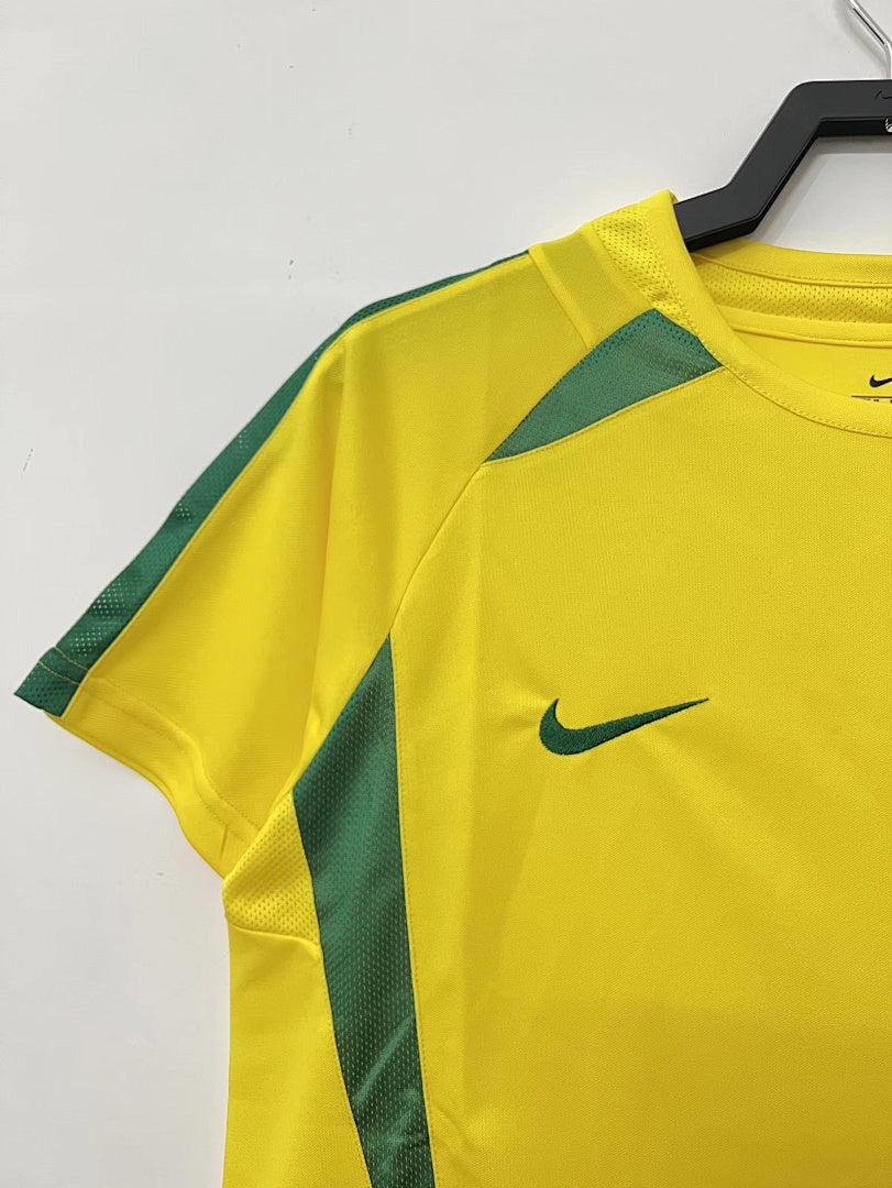 Brazil 2002 Home Football Shirt