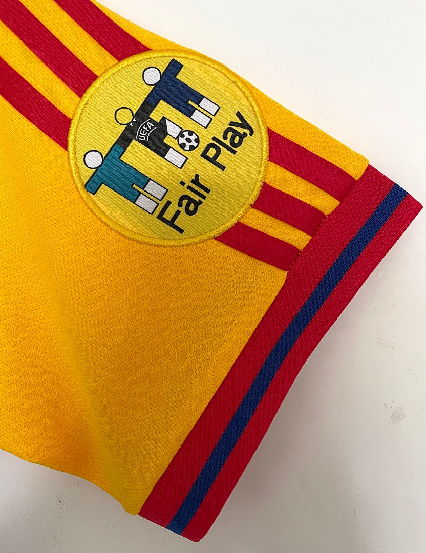 Romania 2000 Home Football Shirt