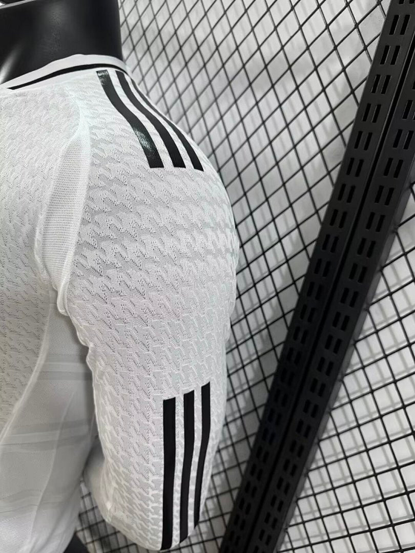 Real Madrid 24/25 Home Long Sleeve Football Shirt