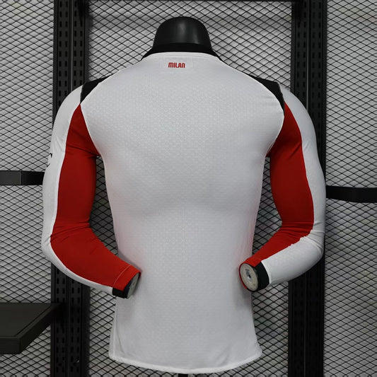 AC Milan 25/26 Away Long Sleeve Football Shirt