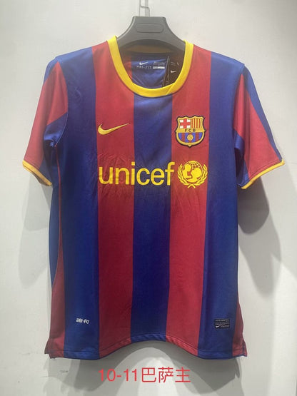 Barcelona 10/11 Home Football Shirt