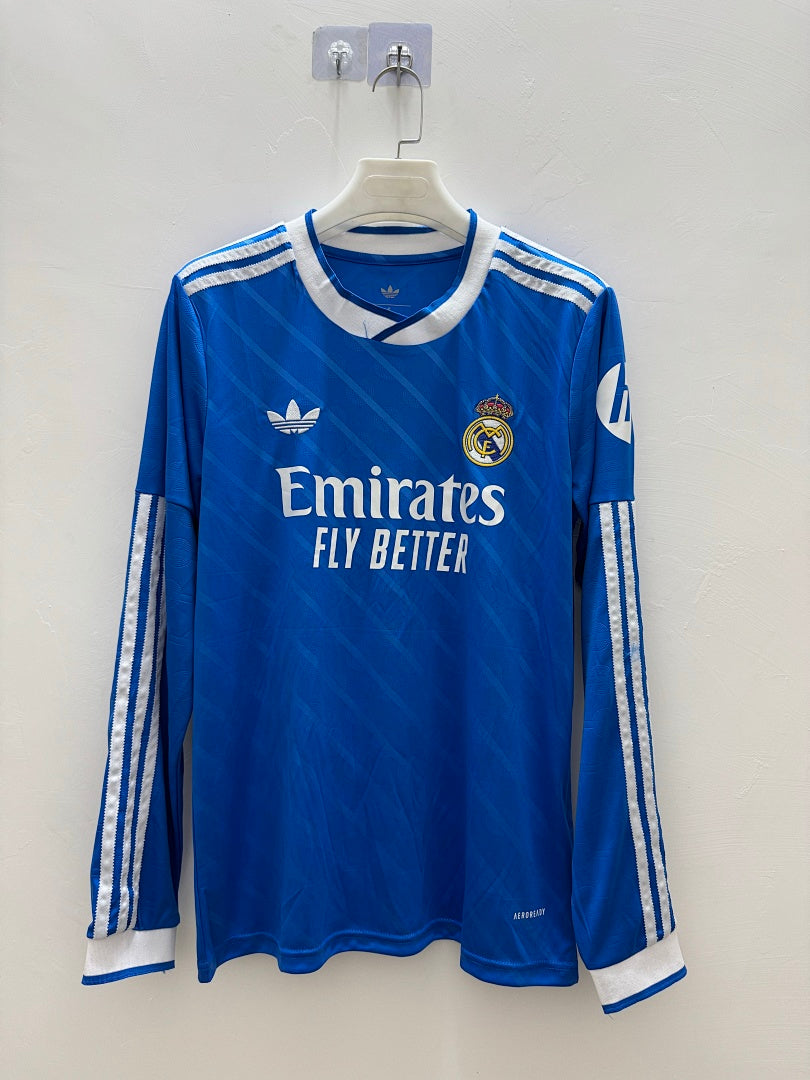 Real Madrid 25/26 Third Long Sleeve Football Shirt