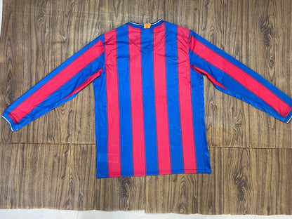 Barcelona 09/10 Home Long Sleeve Football Shirt