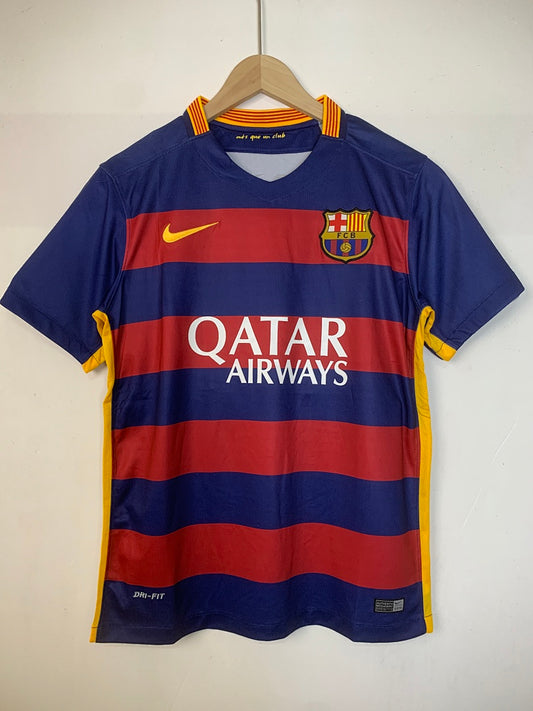 Barcelona 15/16 Home Football Shirt
