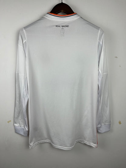 Real Madrid 13/14 Home Long Sleeve Football Shirt
