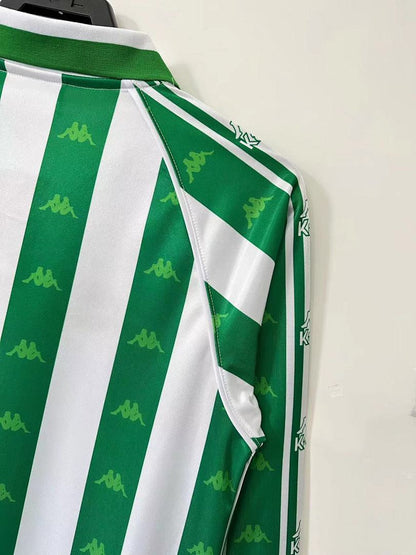 Real Betis 95/97 Home Long Sleeve Football Shirt