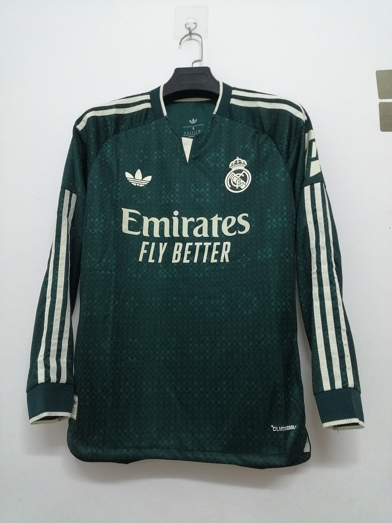 Real Madrid 26/27 Away Long Sleeve Player Version Football Shirt