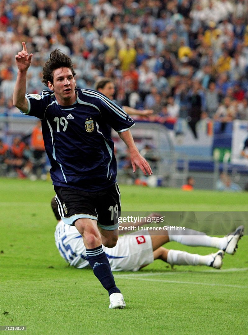 Argentina 2006 Away Player Version Football Shirt