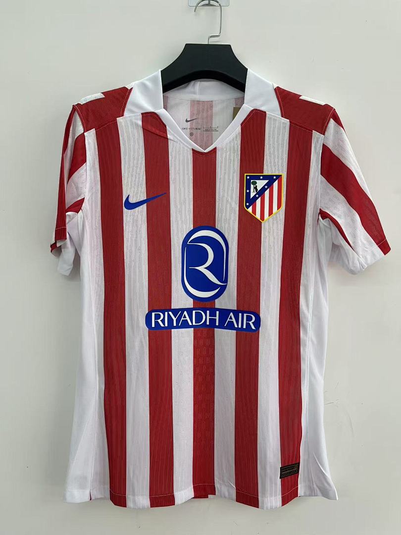 Atlético Madrid 25/26 Home Player Version Football Shirt