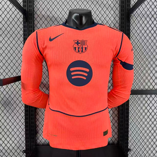 Barcelona 25/26 Third Long Sleeve Football Shirt