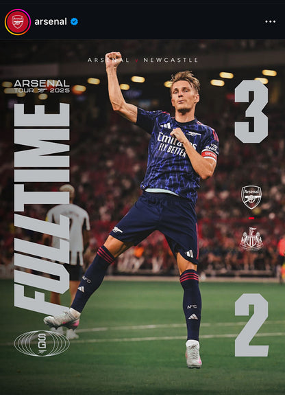 Arsenal 25/26 Away Player Version Football Shirt