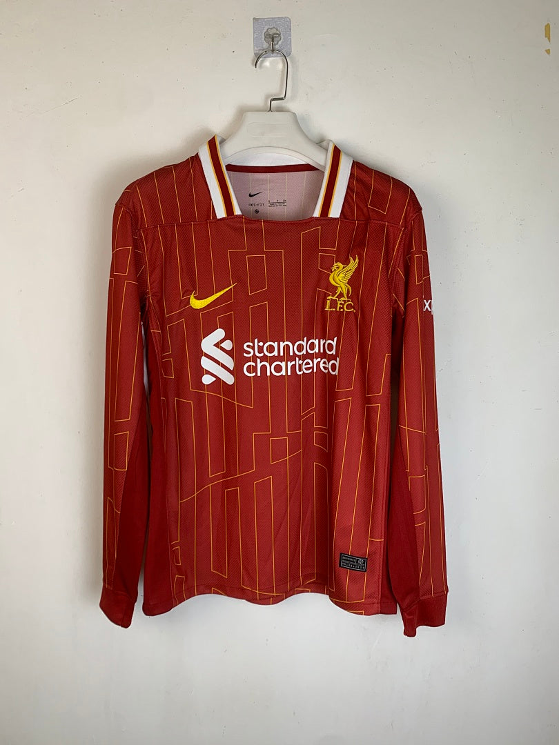 Liverpool 24/25 Home Long Sleeve Football Shirt