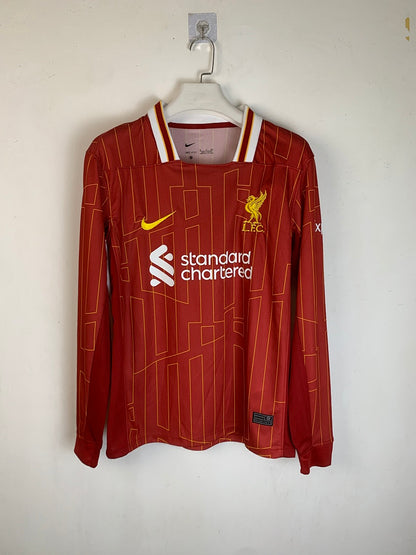 Liverpool 24/25 Home Long Sleeve Football Shirt