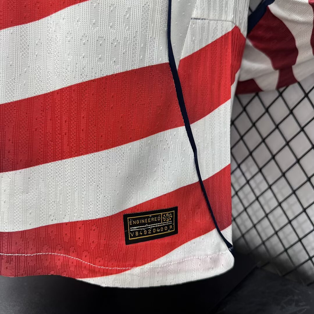 USA 2026 Home Long Sleeve Football Shirt