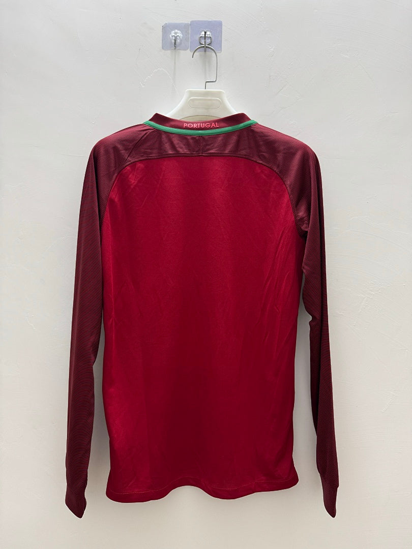 Portugal 2016 Home Long Sleeve Football Shirt