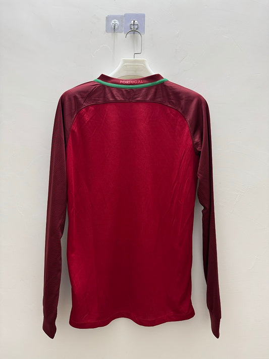 Portugal 2016 Home Long Sleeve Football Shirt