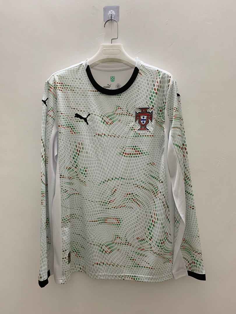 Portugal 25/26 Away Long Sleeve Football Shirt