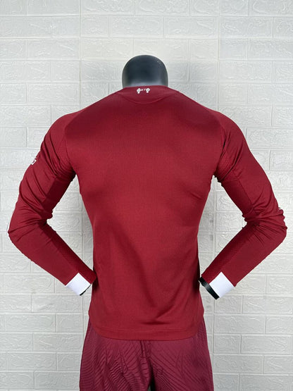 Liverpool 25/26 Home Long Sleeve Football Shirt