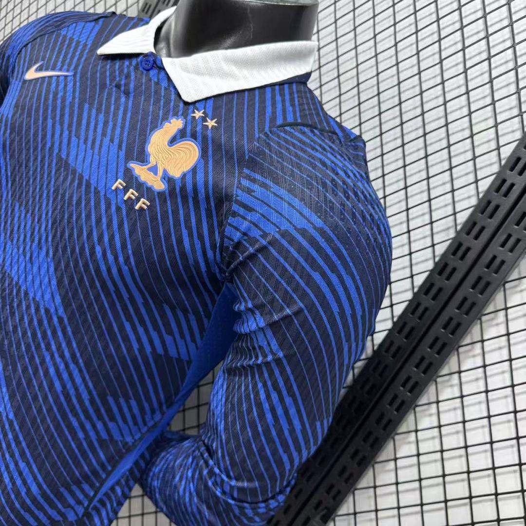 France 2026 Home Long Sleeve Football Shirt