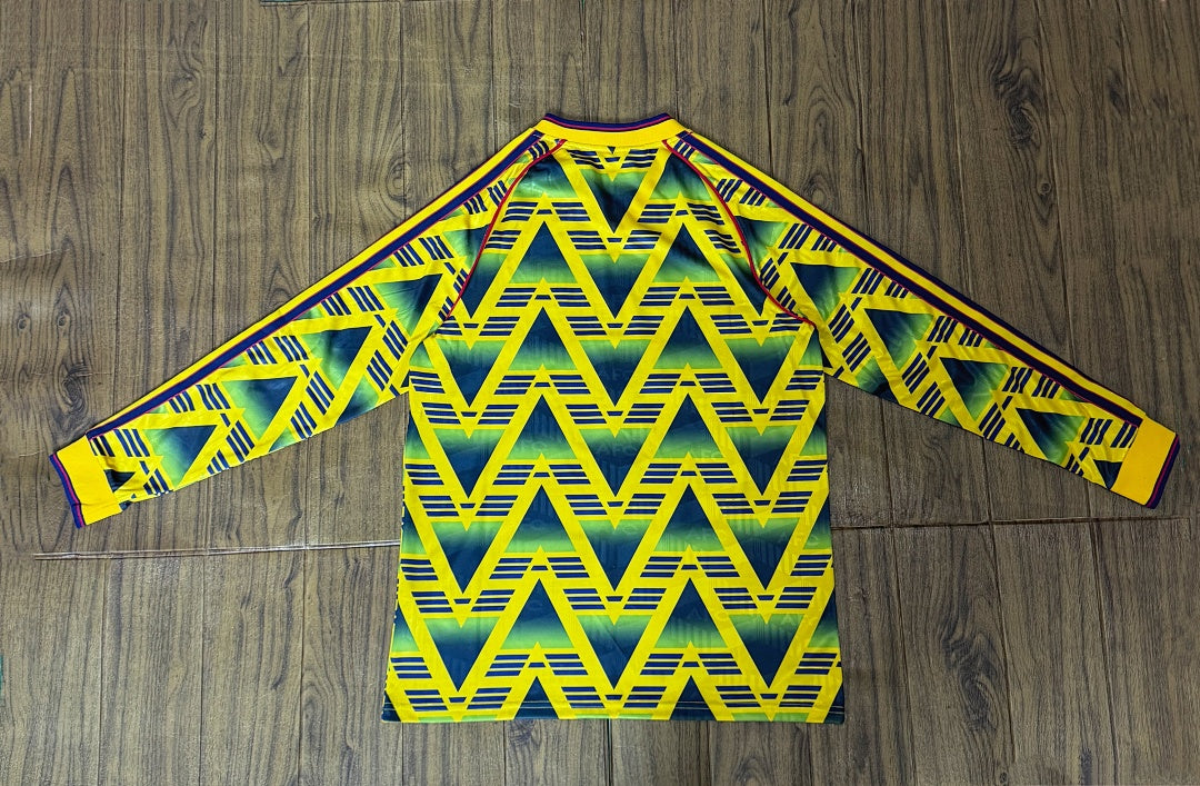 Arsenal 91/93 Away Long Sleeve Football Shirt