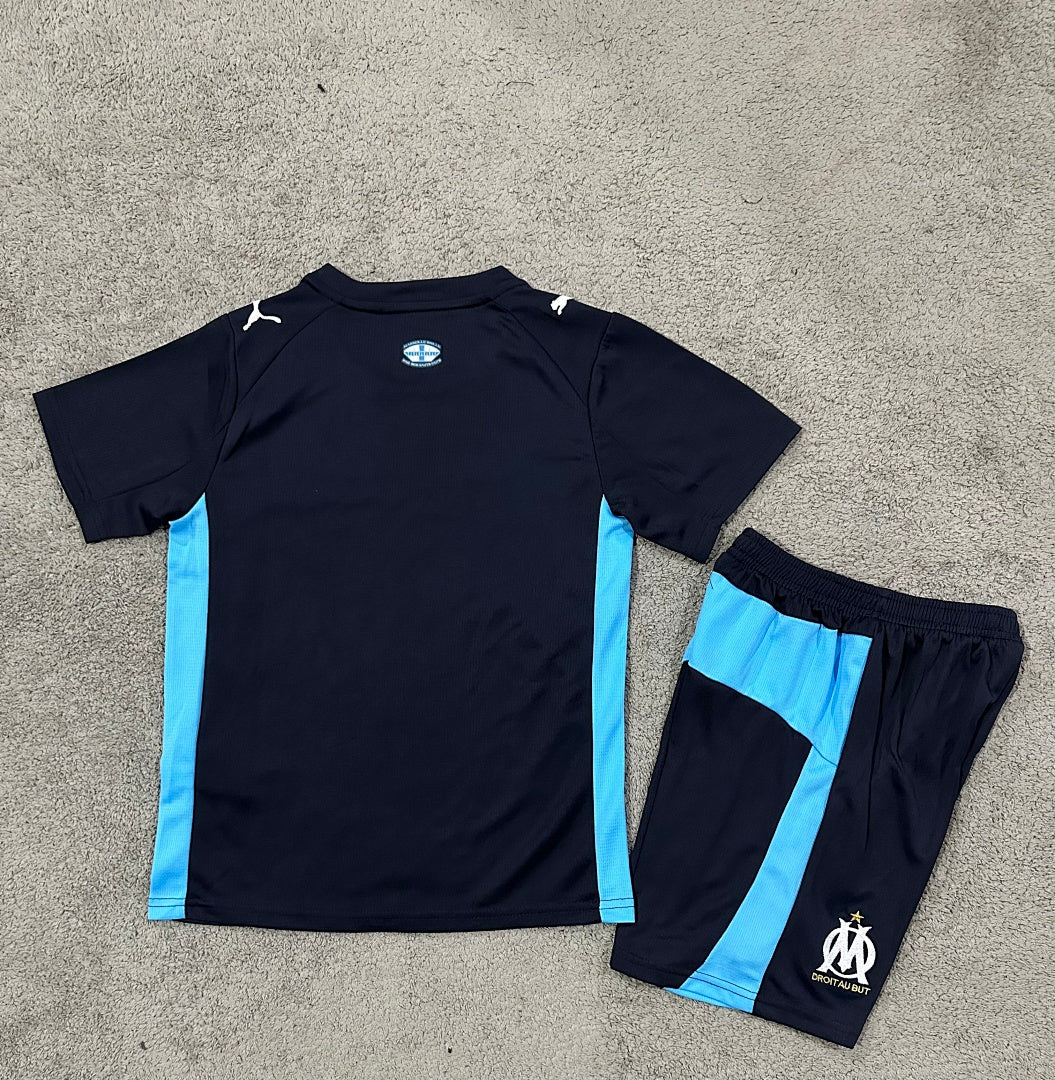 Kids Marseille 25/26 Away Football Shirt