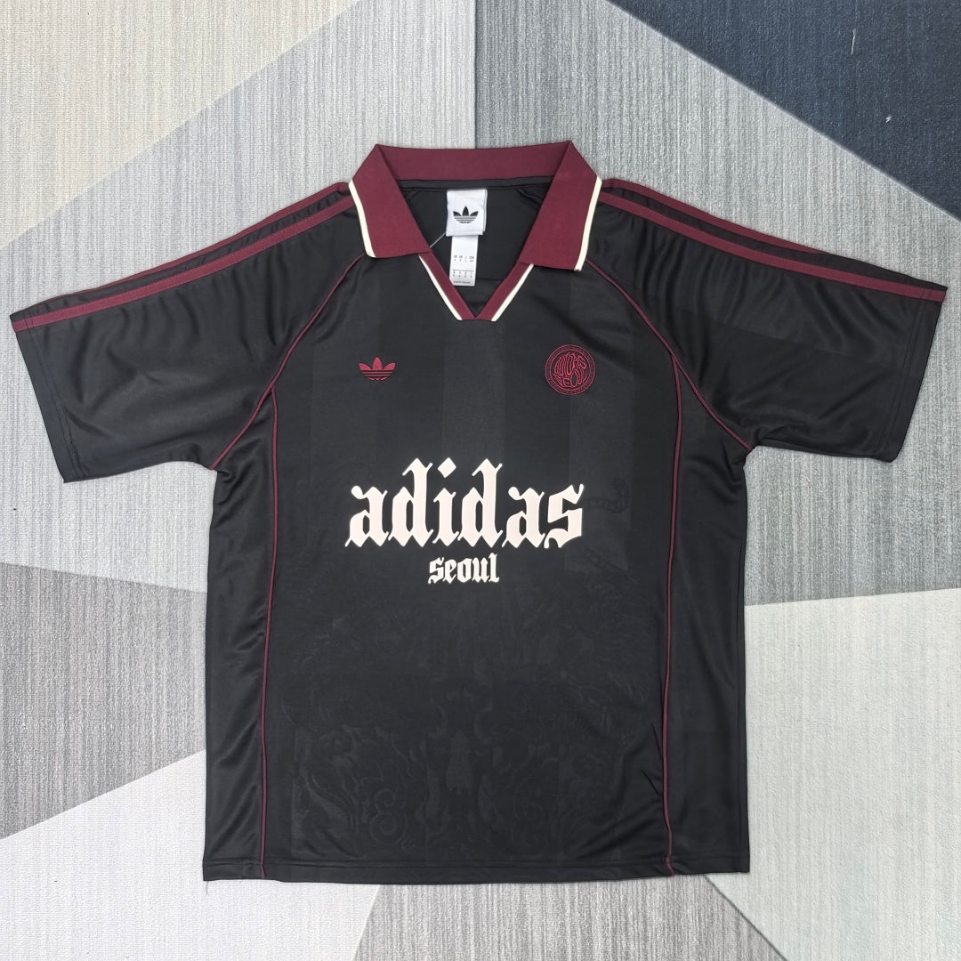 South Korea 26/27 Black Football Shirt