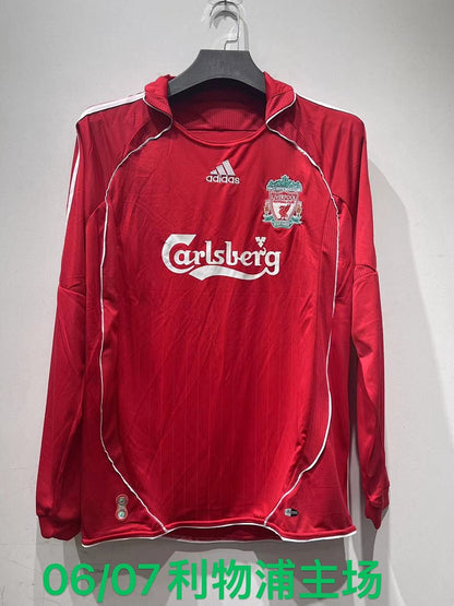 Liverpool 06/07 Home Long Sleeve Football Shirt