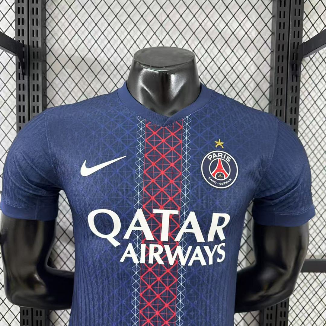 Paris Saint-Germain 25/26 Home With Star Football Shirt