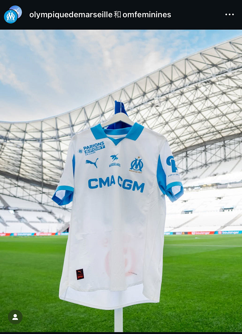 Marseille 25/26 Away Player Version Football Shirt