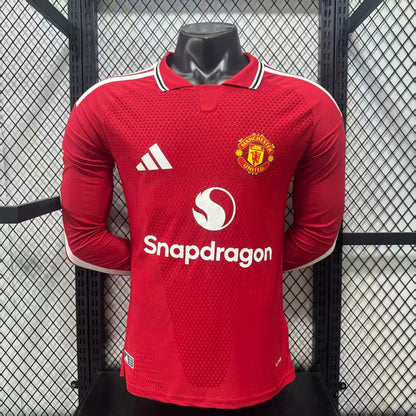 Manchester United 26/27 Home Long Sleeve Football Shirt