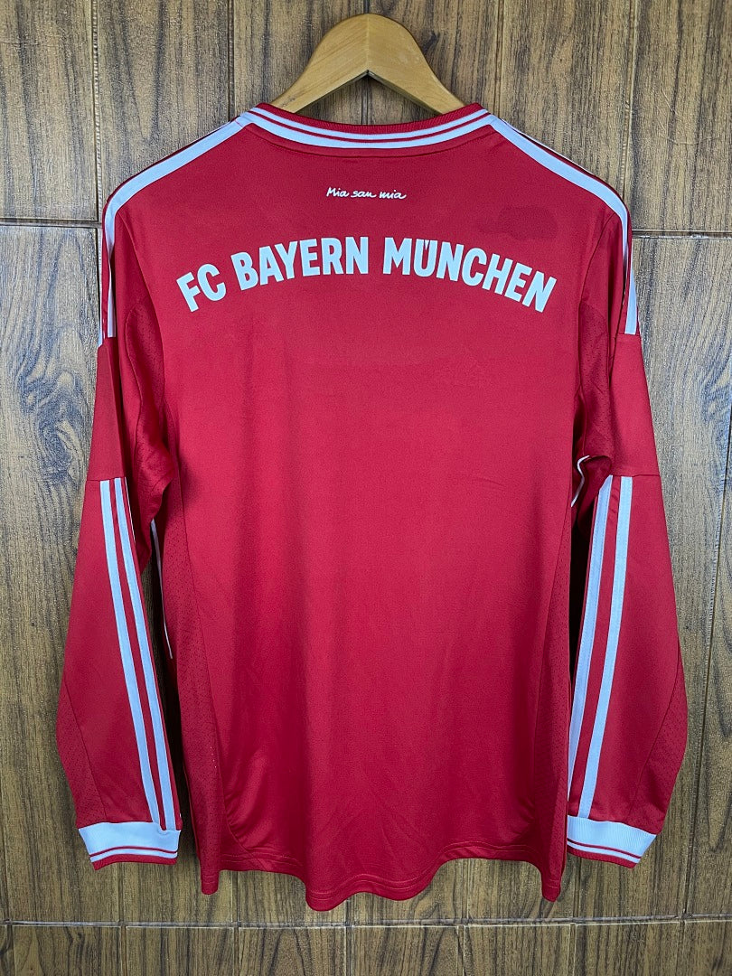 Bayern Munich 13/14 Home Long Sleeve Football Shirt