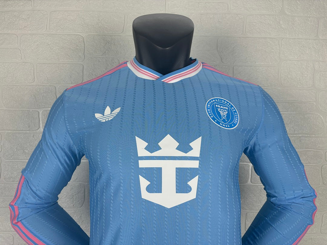 Inter Miami 25/26 Third Long Sleeve Football Shirt