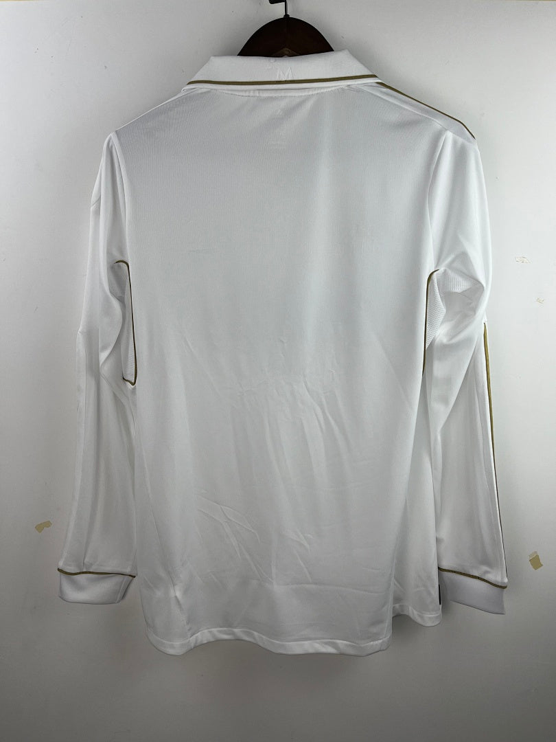 Real Madrid 11/12 Home Long Sleeve Football Shirt