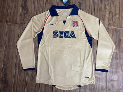 Arsenal 01/02 Away Long Sleeve Football Shirt