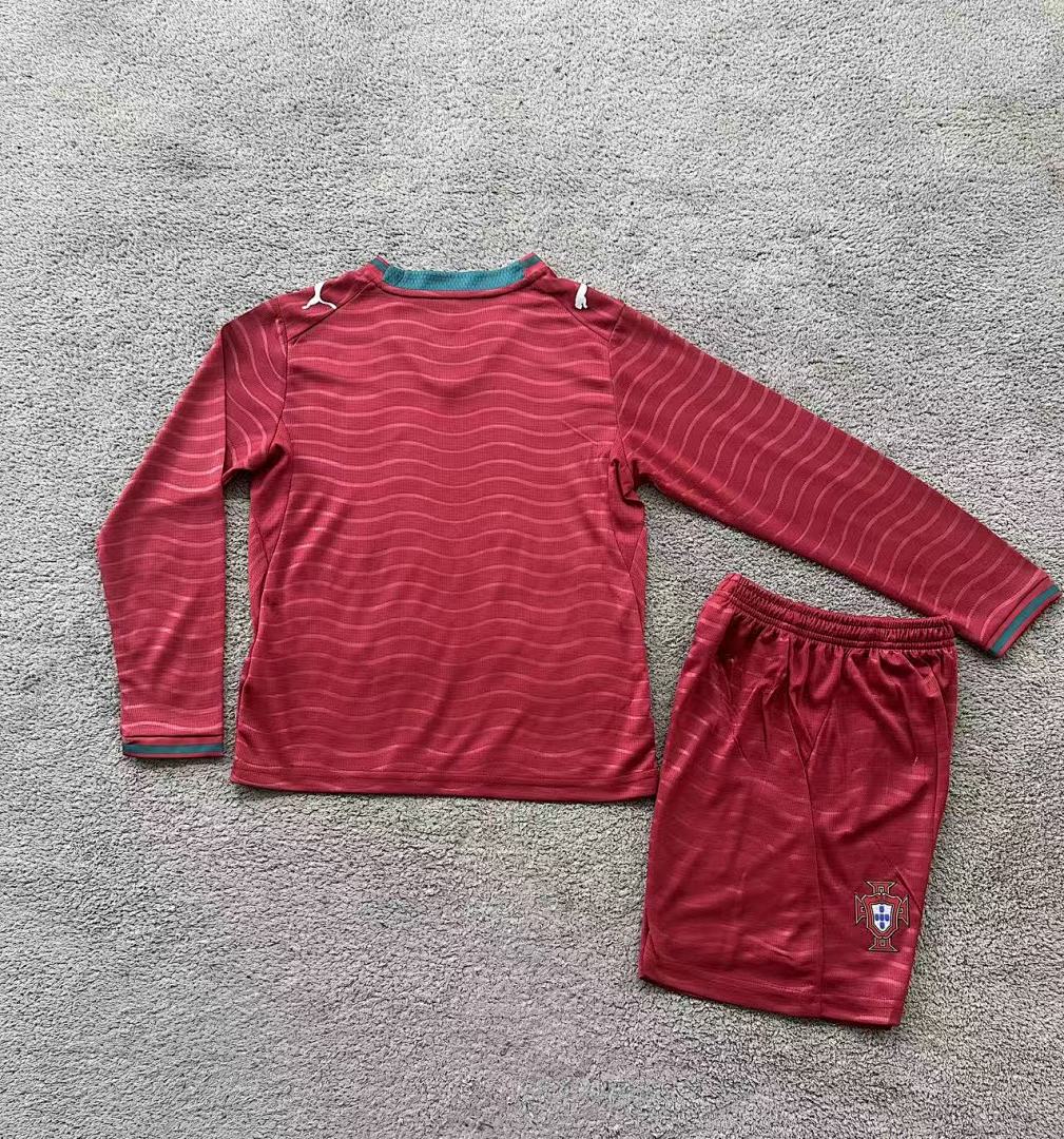 Portugal 2026 Home Long Sleeve Football Shirt