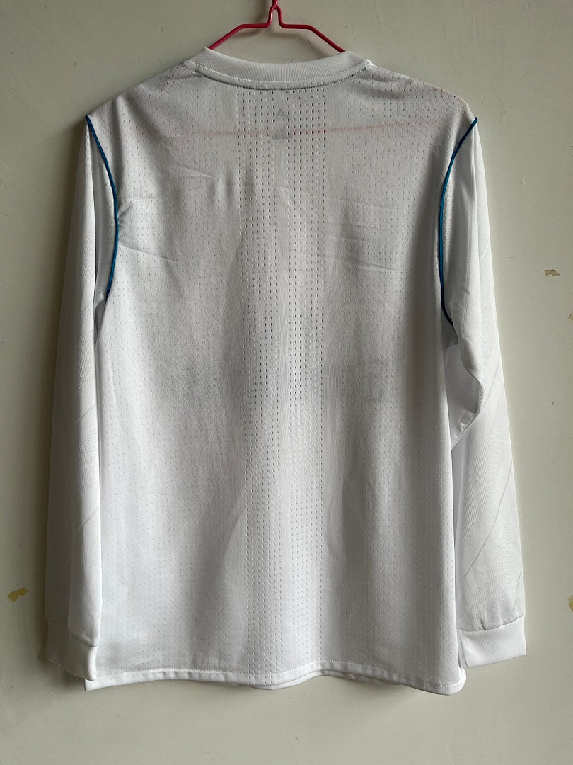 Real Madrid 17/18 Home Long Sleeve Football Shirt