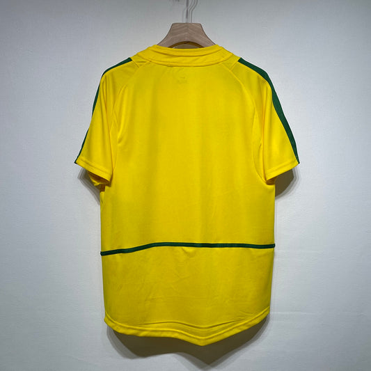 Brazil 2002 Home Football Shirt