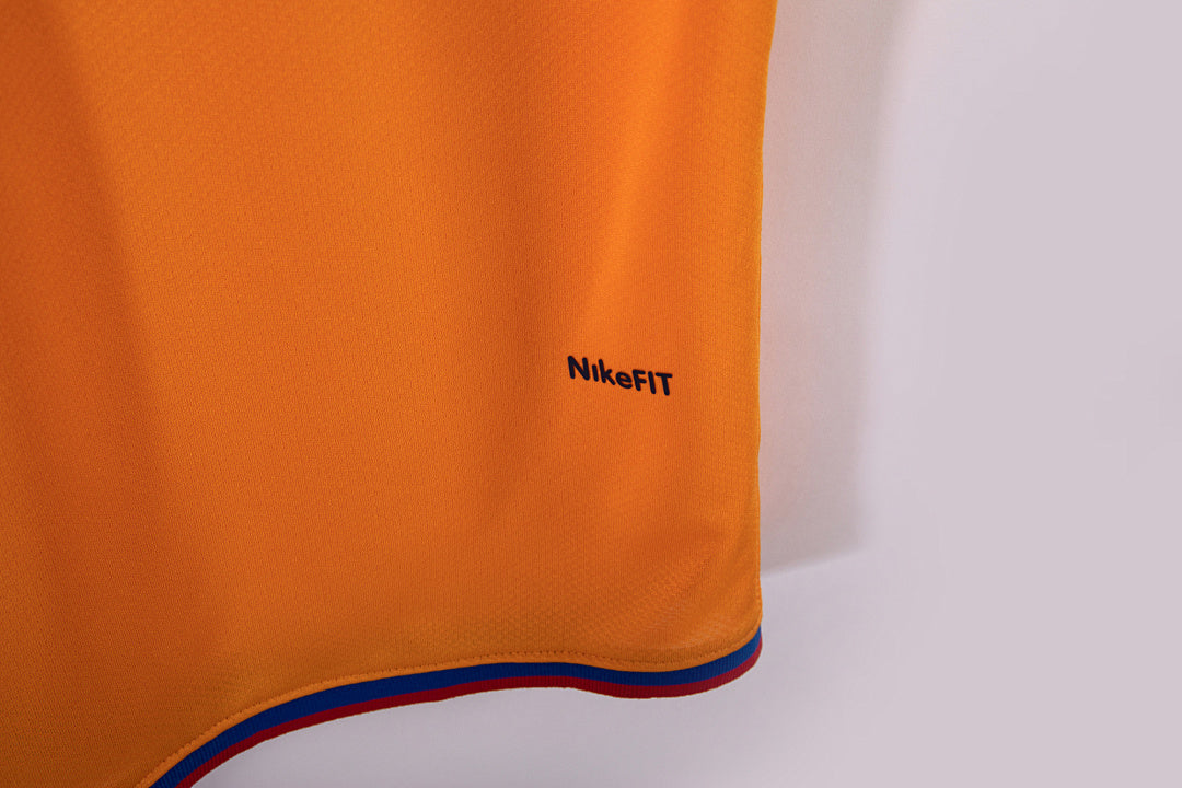 Barcelona 06/07 Away Orange Football Shirt