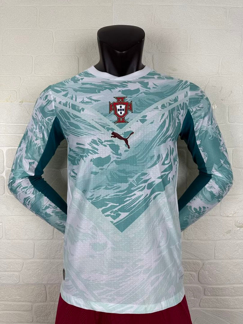 Portugal 26/27 Away Long Sleeve Player Version Football Shirt